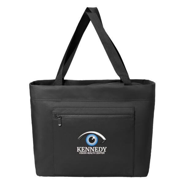 Port Authority® Matte Carryall Tote - Embroidered Logo Thumbnail
