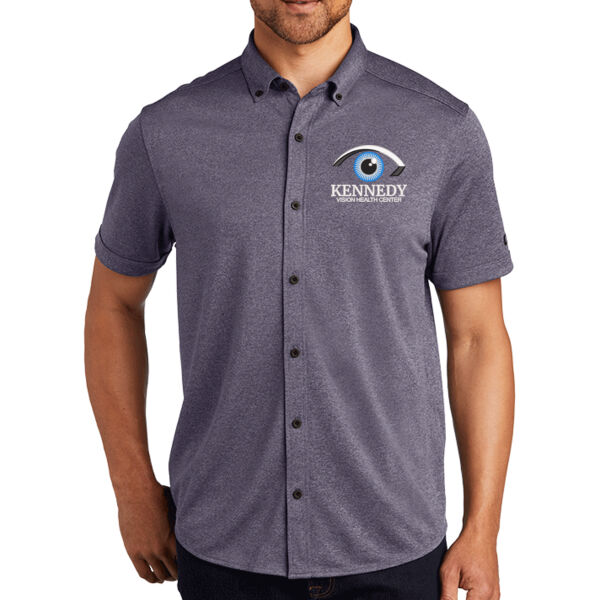 OGIO® Gravitate Full-Button Polo - Embroidered Logo Thumbnail