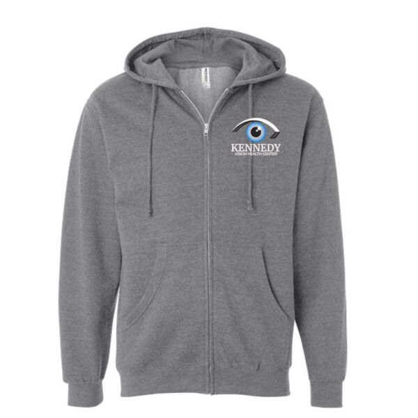 Independent Trading Co. - Unisex Midweight Full-Zip Hooded Sweatshirt - Embroidered Logo Thumbnail