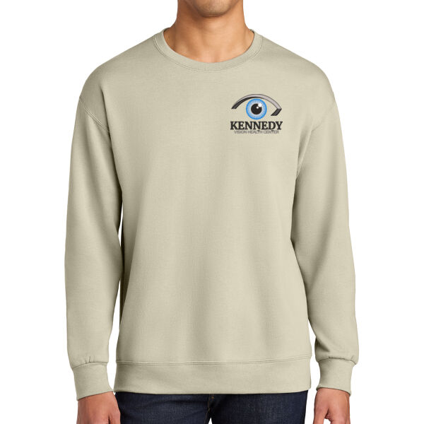 Jerzees ultimate - Unisex CVC Ring Spun Crewneck Sweatshirt - Embroidered Logo Thumbnail