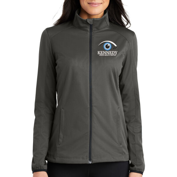 Port Authority - Women's Active Soft Shell Jacket - Embroidered Logo Thumbnail