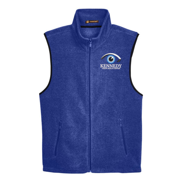 Harriton - Unisex Fleece Full-Zip Vest - Embroidered Logo Thumbnail