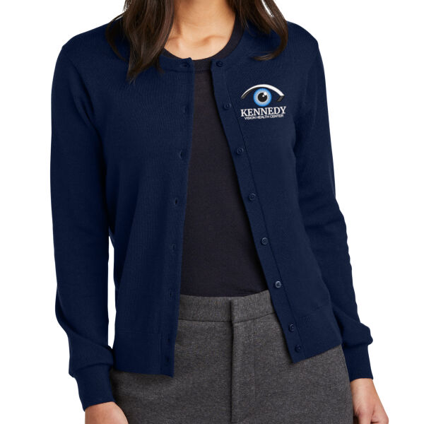Brooks Brothers - Women's Washable Merino Cardigan Sweater - Embroidered Logo Thumbnail