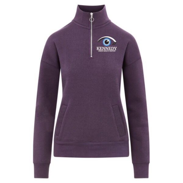 MV Sport - Women's Cloud Fleece Quarter-Zip Sweatshirt - Embroidered Logo Thumbnail