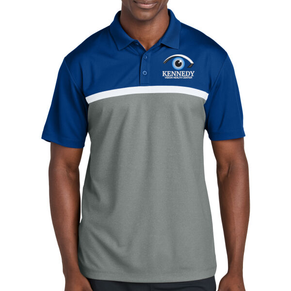 Sport-Tek - UV Micropique Colorblock Polo - Embroidered Logo Thumbnail