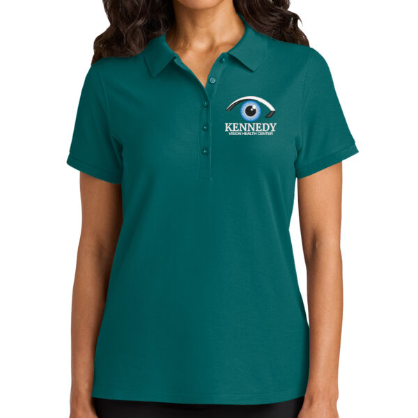 Port Authority - Women's Wearever Signature Pique Polo - Embroidered Logo Thumbnail