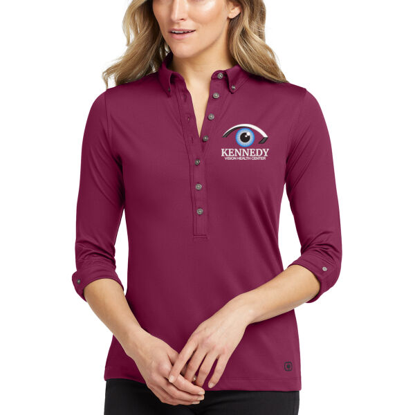 OGIO - Womens Guage Polo - Embroidered Logo Thumbnail