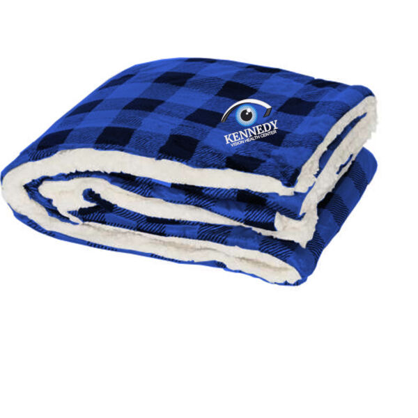 Alpine Fleece - Micro Mink Sherpa Blanket - Embroidered Logo Thumbnail