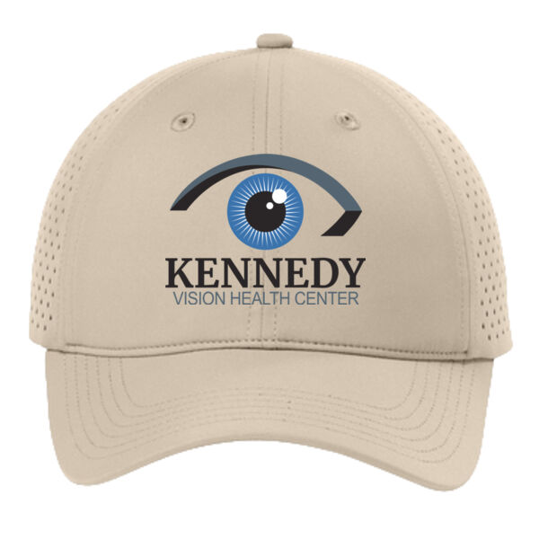 Port Authority® All-Day Performance UPF Perforated Cap - Embroidered Logo Thumbnail