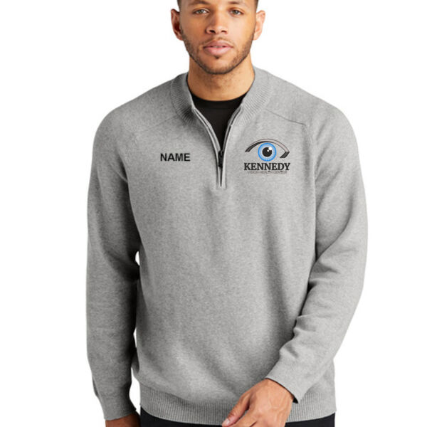 Mercer+Mettle® 1/4-Zip Sweater - Embroidered Logo **Add Name For $5** Thumbnail