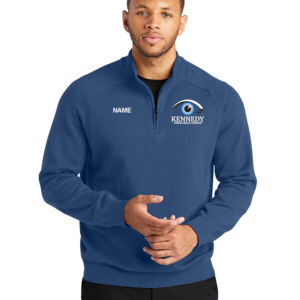 Mercer+Mettle® 1/4-Zip Sweater - Embroidered Logo **Add Name For $5** Thumbnail