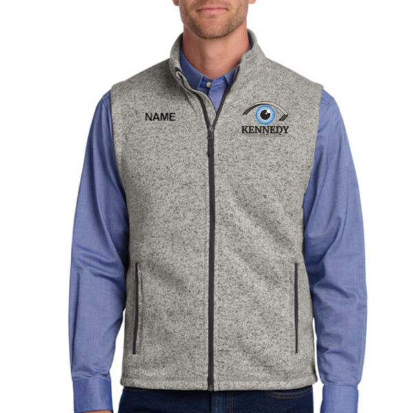 Port Authority® Sweater Fleece Vest - Embroidered Logo **Add Name For $5** Thumbnail