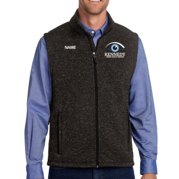 Port Authority® Sweater Fleece Vest - Embroidered Logo **Add Name For $5** Thumbnail