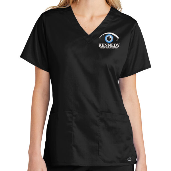 **CLOSEOUT ITEM** Women's WorkFlex V Neck Top Thumbnail