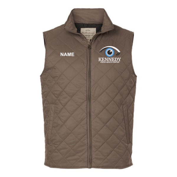Weatherproof - Men's Vintage Diamond Quilted Vest - Embroidered Logo **Add Name For $5** Thumbnail