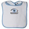 Infant Contrast Trim Terry Bib Thumbnail
