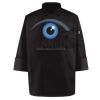 Black Knot Button Chef Coat Thumbnail